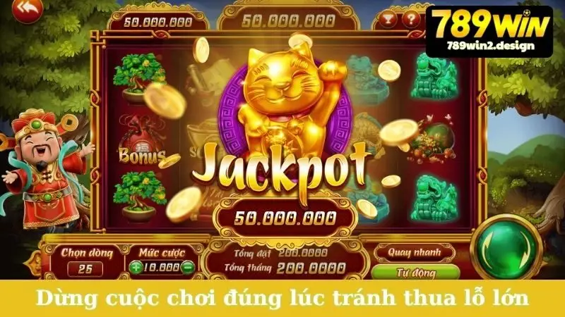 Chơi Nổ Hũ Thần Tài - May Mắn Gõ Cửa, Rinh Quà Khủng! Dừng cuộc chơi đúng lúc tránh thua lỗ lớn